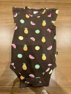 ベビーギャップ　70サイズ　ロンパース　フルーツ　フリル