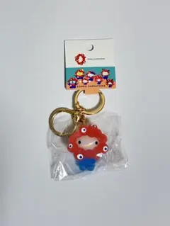 新品　サンリオ ミャクミャク コラボ クリア キーホルダー ハローキティ大阪万博