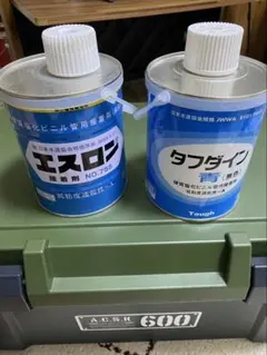 新品】タフダイン HI 青 硬質塩化ビニル管用接着剤 1㎏3缶セット 