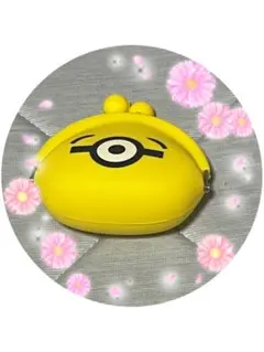 ミニオン小銭入れ　　ビニール財布　がまぐち財布