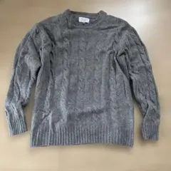 ケーブルニット ニット