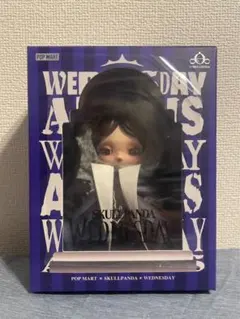 SKULLPANDA x Wednesday ぬいぐるみ ネヴァーモア学園制服