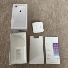 Apple iPhone 8 64GB Silver 空箱 付属品