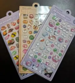 3Dシール 硬いシール 3Dシール ぷくぷくシール