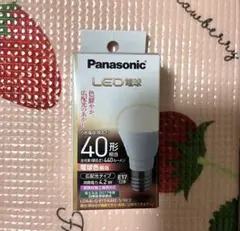 パナソニック　LED電球　E17 40W 電球色