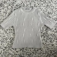 ほぼ未使用　Theory luxe 半袖ニットのサムネイル