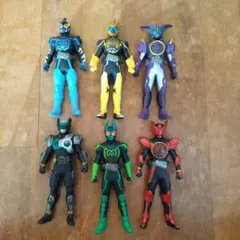仮面ライダーオーズ 6体