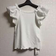 CALNAMUR カルナムール　バルーン2WAYスリーブカットトップス　ホワイトのサムネイル