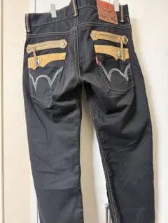 EDWIN ジーンズ　チノパン　黒　34