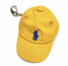 【非売品】POLO Ralph Lauren キャップ型 キーホルダー イエロー