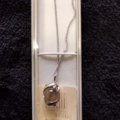 シルバー ボール型ペンダント ネックレス