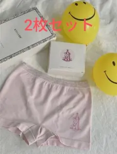 二枚セット タッサシルク 女の子 パンツ 下着 ショーツ マジックサーマパンツ