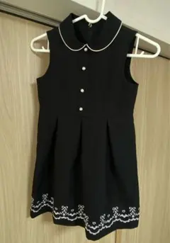 【マザウェイズ　黒　フォーマルワンピース　120 】