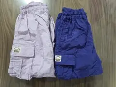 BREEZE 紫 ピンク パンツ2点セット