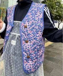 Alley by wcloset 花柄ベスト