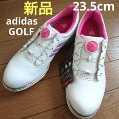 新品 adidas GOLF ダイヤル式シューズ 23.5cm