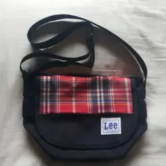 Lee ショルダーバッグ　チェック　秋　冬