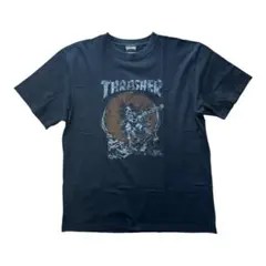 希少 00s THRASHER フレイムタグ uncle sam ロゴT XL - メルカリ