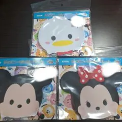 ディズニーツムツムプレート 3個セット 新品、未使用