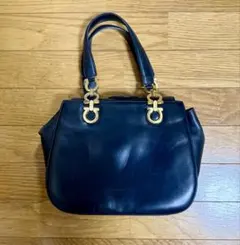 Salvatore Ferragamo フェラガモ ハンドバッグ ブラック