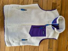 パタゴニア　フリースベスト（パープル）