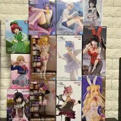 アニメキャラクターフィギュア 12体セット【即購入可能】