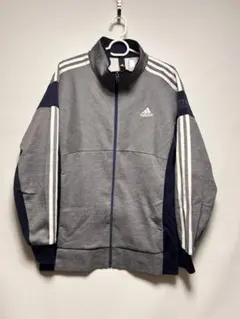 adidas セットアップ グレー×ネイビー