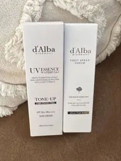 【新品未開封】ダルバ UVエッセンス 化粧下地　スプレーセラム セット