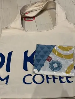 KALDI COFFEE FARM トートバッグとハンカチセット