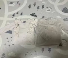 RUGGED WORKS カットソー80とla poche bis cuit90