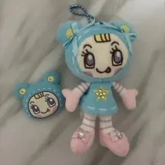 ナルミヤキャラクターズ　メゾピアノ　ブルーベリエちゃん　ミラー　ぬいぐるみ