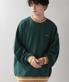 SIGNAL SPORTS リブラインウラケスウェット