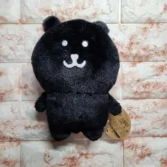 ナガノ　くま　ぬいぐるみ　S　ナガノマーケット　ブラック