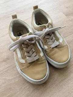 【VANS】19cm ベージュ スニーカー