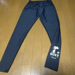 ほぼ新品 ROXY スヌーピー レギングス 検）アディダス ナイキ プーマ
