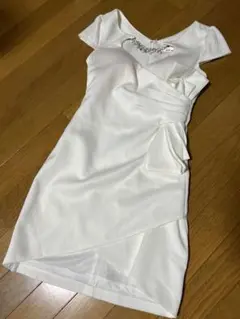 an♡ ホワイトミニドレス