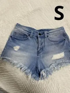 デニムショートパンツ