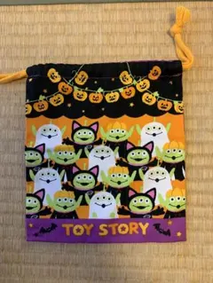 【断捨離】ディズニー　トイストーリー　ハロウィン巾着