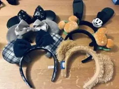 ディズニー カチューシャ まとめ売り 計6点