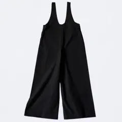 専用 極美品 マチャット Uネックオールインワン サロペット ブラック