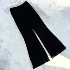新品【クラシカルエルフ】（S）フレアパンツ ブラック レイヤード