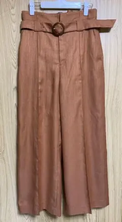 リネン カジュアルパンツ