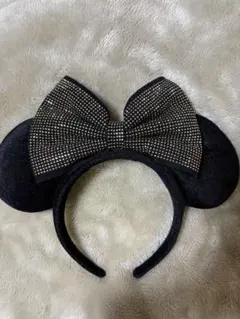 ミニー　カチューシャ　ゴールド