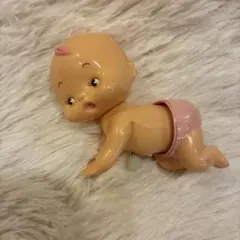 レトロおもちゃ　トミーゼンマイ式 ハイハイ 赤ちゃん 人形のサムネイル
