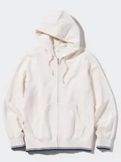 ユニクロ　スウェットフルジップパーカ