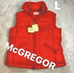 新品　未使用　McGREGOR マックレガー　ダウンベスト　ダウン95%