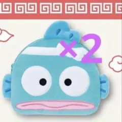 ハンギョドン1番くじ　顔型ポーチ 　　　　　　　40th anniver