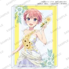 「五等分の花嫁」アニメ原画展 Engagement アクリルブロック 中野一花