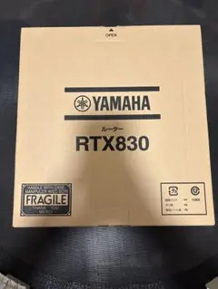 YAMAHA RTX830 4台 & SWX2110P-8G 本体 - メルカリ
