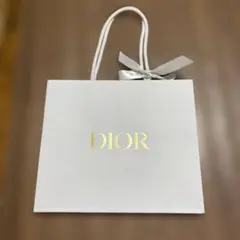 ディオールショッパー ホワイトDIOR リボン付き